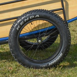 Remorque velo roue fat bike surf et paddle